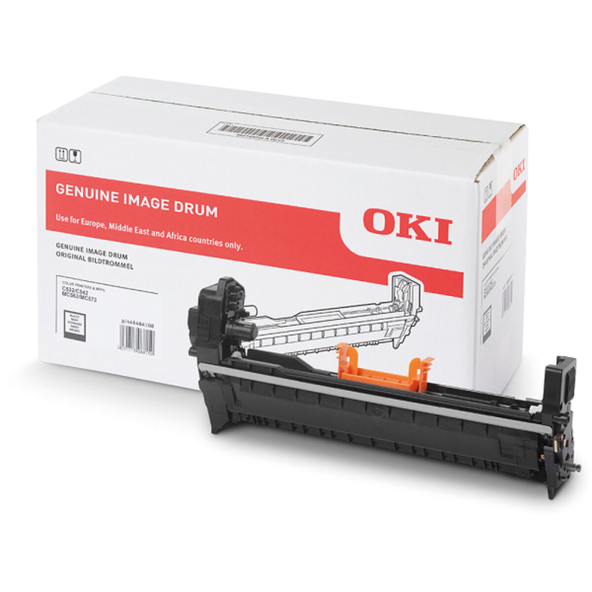 Printertromle OKI 46484108 Sort